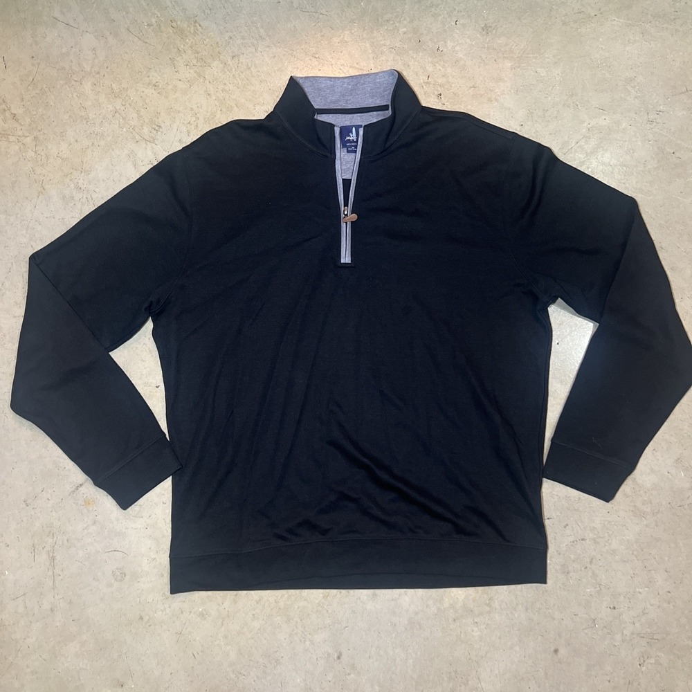 Johnnie-O Men's Sully Quarter Zip Up Pullover Regular Fit XL